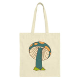 Mushroom Tote Bag, Groovy Mushroom Art Tote, Funky Mushroom Design, Whimsical Mushroom, Mushroom Lover Gift, Nature Inspired, Trendy Tote - Tawshia